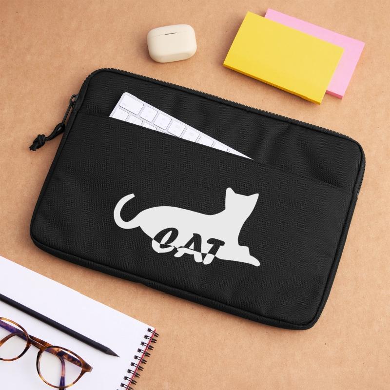 chat chat chat chat chat chatte minette chatte chatte minette Sacoche pour ordinateur portable 13 pouces