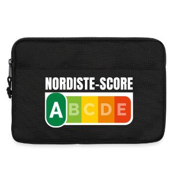 NORDISTE SCORE - Humour noir - Sacoche pour ordinateur portable 13 pouces - noir - Devant