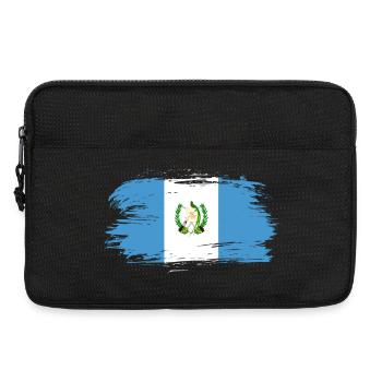 Guatemala flag - Laptop bag 13" - black - Front