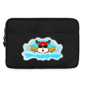 Natation pour chiens Lunettes de natation Été - Sacoche pour ordinateur portable 13 pouces - noir - Devant