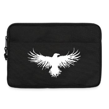 Le vol du corbeau blanc - Sacoche pour ordinateur portable 13 pouces - noir - Devant