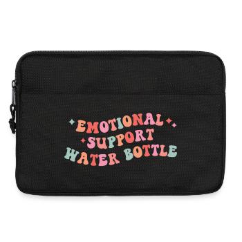 Design der Wasserflasche zur emotionalen Unterstützung - Laptoptasche 13" - Schwarz - Vorne