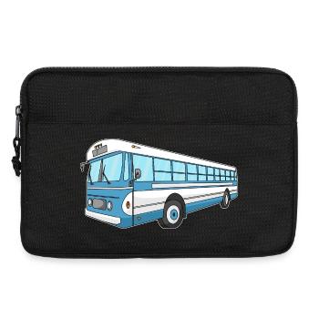 Bus - Laptoptasche 13" - Schwarz - Vorne