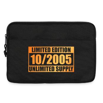 20th Anniversary Edition Limitée - ꝏ Approvisionnement 10/2005 - Sacoche pour ordinateur portable 13 pouces - noir - Devant