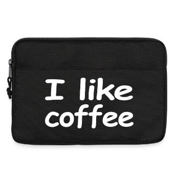 Café - Sacoche pour ordinateur portable 13 pouces - noir - Devant