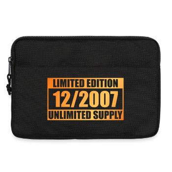 18ème Anniversaire Edition Limitée - ꝏ Approvisionnement 12/2007 - Sacoche pour ordinateur portable 13 pouces - noir - Devant