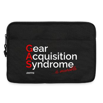 Gear Acquisition Syndrome - Laptoptasche 13" - Schwarz - Vorne