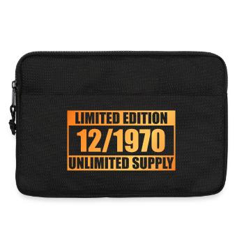 55e anniversaire Édition limitée - ꝏ Approvisionnement 12/1970 - Sacoche pour ordinateur portable 13 pouces - noir - Devant