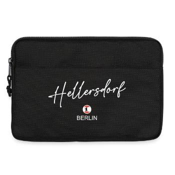 Hellersdorf - Drapeau de Berlin - Ours de Berlin - Berli - Sacoche pour ordinateur portable 13 pouces - noir - Devant