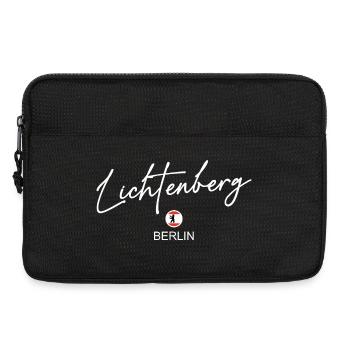 Lichtenberg - Drapeau de Berlin - Ours de Berlin - Sacoche pour ordinateur portable 13 pouces - noir - Devant