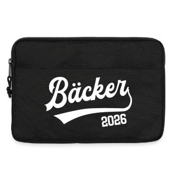 Boulanger 2026 Apprenti Profession d’apprentissage Boulangerie - Sacoche pour ordinateur portable 13 pouces - noir - Devant