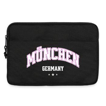 München Neonbogen Flair - Laptoptasche 13" - Schwarz - Vorne