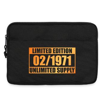 55th Anniversary Limited Edition - ꝏ Supply 02/1971 - Laptop bag 13" - black - Front