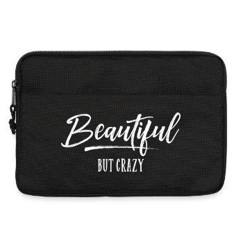 Beautiful but Crazy - Laptop bag 13" - black - Front