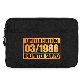 40e anniversaire Édition Limitée - ꝏ Approvisionnement 03/1986 - Sacoche pour ordinateur portable 13 pouces - noir - Devant
