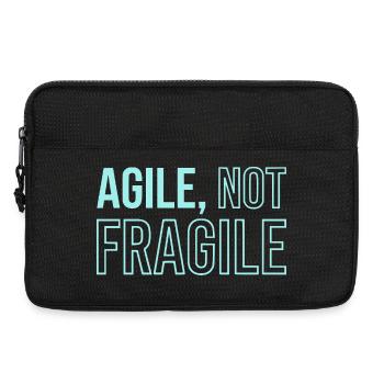 Agile Development, Scrum Coach Shirt - Laptop bag 13" - black - Front