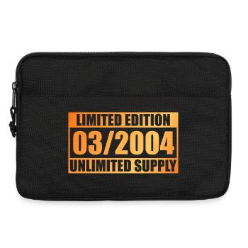 22nd Birthday Limited Edition - ꝏ Supply 03/2004 - Laptop bag 13" - black - Front