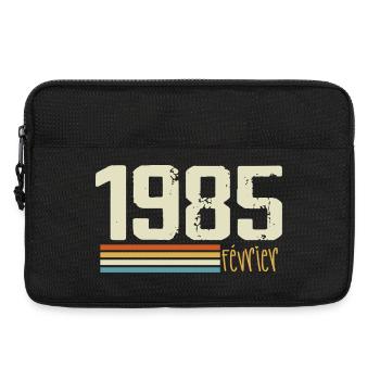Februar 1985 - Februar 1985 Jubiläum 1985 - Laptoptasche 13" - Schwarz - Vorne