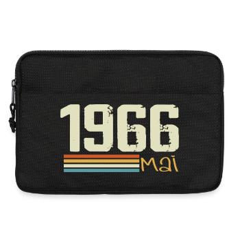 Mai 1966 - Sacoche pour ordinateur portable 13 pouces - noir - Devant