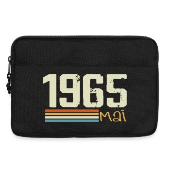 Mai 1965 - Sacoche pour ordinateur portable 13 pouces - noir - Devant
