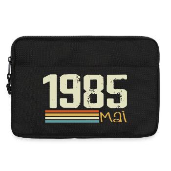 Mai 1985 - Sacoche pour ordinateur portable 13 pouces - noir - Devant