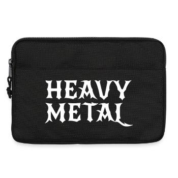 Heavy Metal Gothic monochromes T-Shirt - Laptoptasche 13" - Schwarz - Vorne