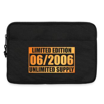 20e anniversaire Édition Limitée - ꝏ Approvisionnement 06/2006 - Sacoche pour ordinateur portable 13 pouces - noir - Devant