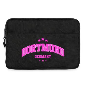 Dortmund Statement for Germany Fans Retro - Laptop bag 13" - black - Front