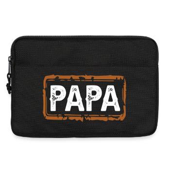papa - Laptoptasche 13" - Schwarz - Vorne