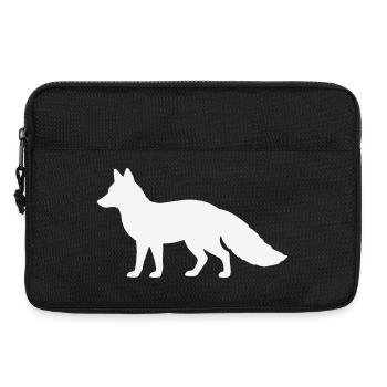 fuchs_silhouette_tier- - Laptop bag 13" - black - Front