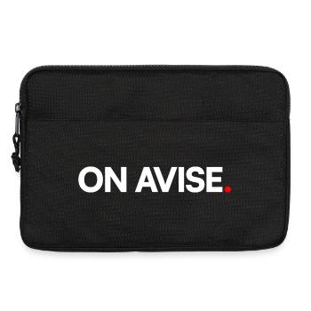 We advise - Laptop bag 13" - black - Front