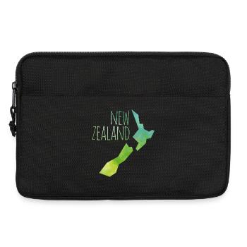 new zealand - Laptoptasche 13" - Schwarz - Vorne