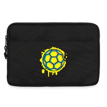 Handball Graffiti - Laptoptasche 13" - Schwarz - Vorne