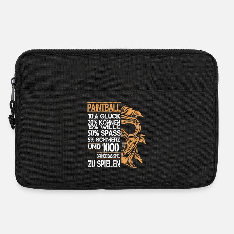 Paintball - Laptoptasche 13" - Schwarz