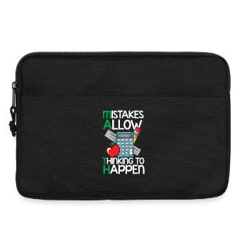 Mathematik - Laptoptasche 13" - Schwarz - Vorne