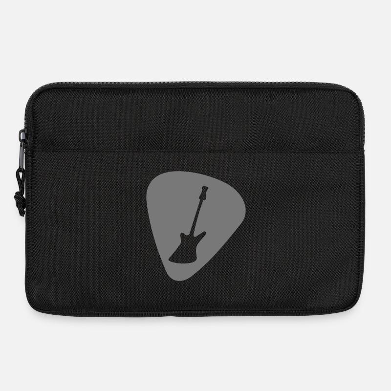 plektrum_e-gitarre - Laptoptasche 13" - Schwarz