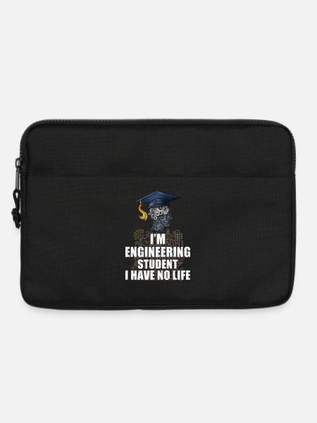 Ingenieur Student - Laptoptasche 13" - Schwarz