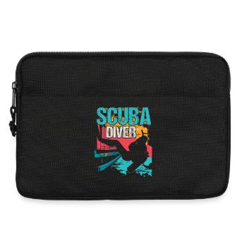 Plongée Scuba Plongée - Sacoche pour ordinateur portable 13 pouces - noir - Devant