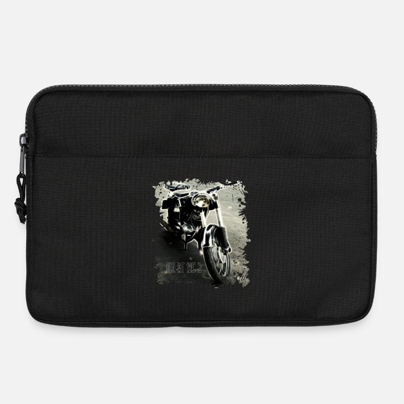 MZ RT 125 Zschopau - Laptoptasche 13" - Schwarz