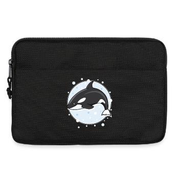 Orca - Laptoptasche 13" - Schwarz - Vorne