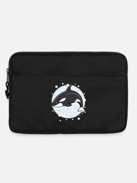 Killer whale - Laptop bag 13" - black
