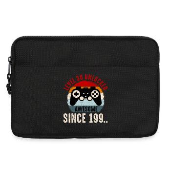 Level-30 Entsperrter Retro-Controller - Laptoptasche 13" - Schwarz - Vorne