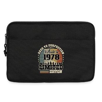 1978 Limited Edition - Laptoptasche 13" - Schwarz - Vorne