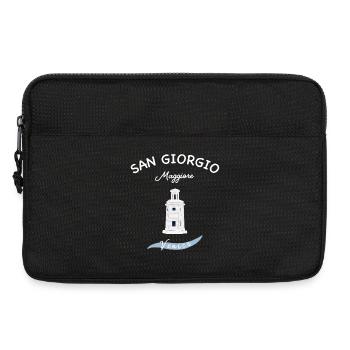 Venise, Phare de San Giorgio Maggiore, Italie - Sacoche pour ordinateur portable 13 pouces - noir - Devant