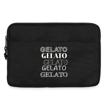 Gelato weiss - Laptoptasche 13" - Schwarz - Vorne