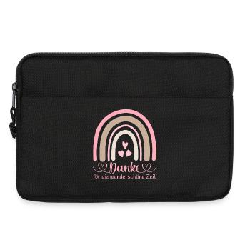 Abschied Kita Danke für die wunderschöne Zeit - Laptoptasche 13" - Schwarz - Vorne