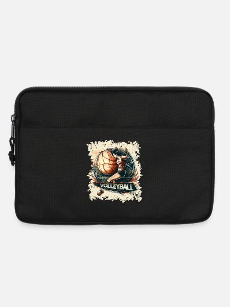 Volleyball - Laptoptasche 13" - Schwarz