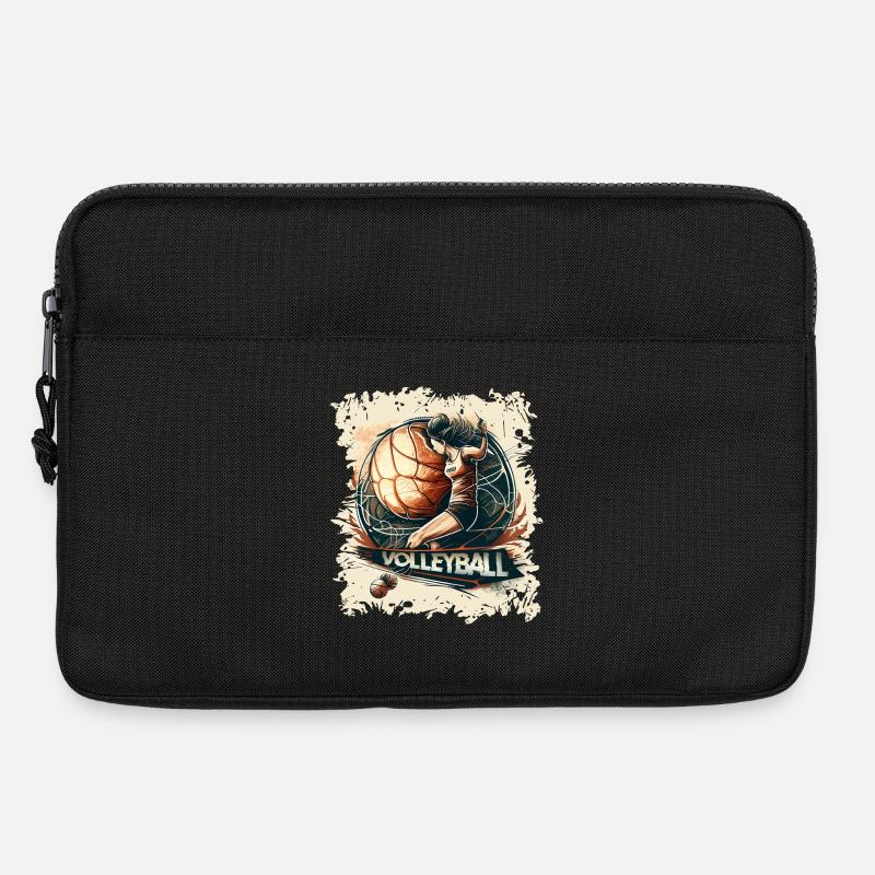 Volleyball - Laptoptasche 13" - Schwarz