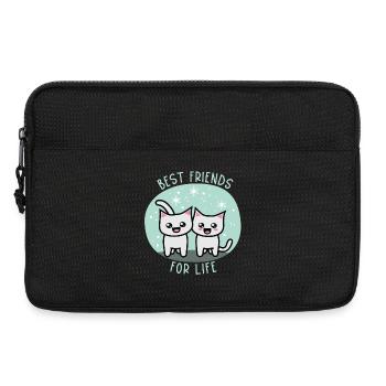 Meilleurs amis pour la vie - Sacoche pour ordinateur portable 13 pouces - noir - Devant