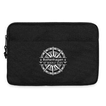 Koordinaten Boltenhagen - Laptoptasche 13" - Schwarz - Vorne